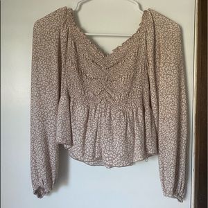 Urban Romantics Long Sleeve Blouse, Size: Small